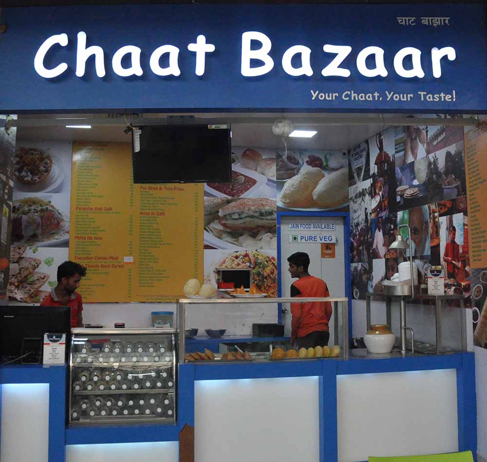 Chaat Bazaar at Kumar Pacific Mall